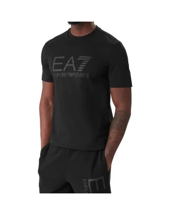 Tricou  EA7 Train Core Id M Big Logo S 55487, Negru