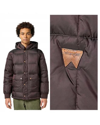 Jacheta Barbati,  Parka Jacket, Regular Fit, Design Clasic, Maneci Lungi, 2 Buzunare, Cu Fermoar, Bumbac, S INTL, Maro