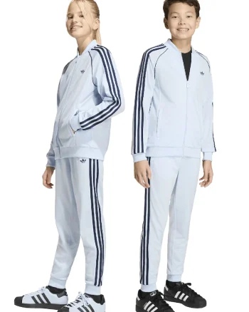 Pantaloni de trening cu logo, Albastru pal