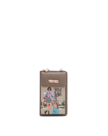 Geanta dama I live to Travel NK24002, Maro, Universal