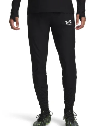 Pantaloni de trening pentru fotbal Challenger Pro, Alb/Negru