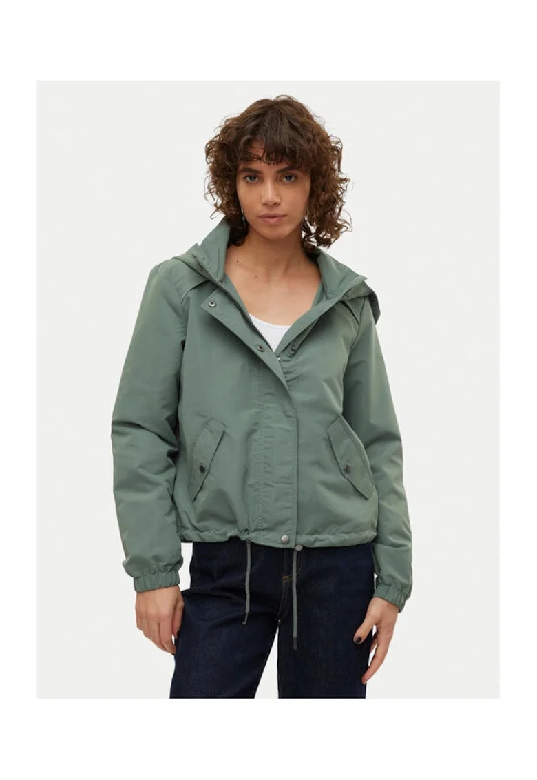 Jacheta dama  10278214, Poliester, Verde