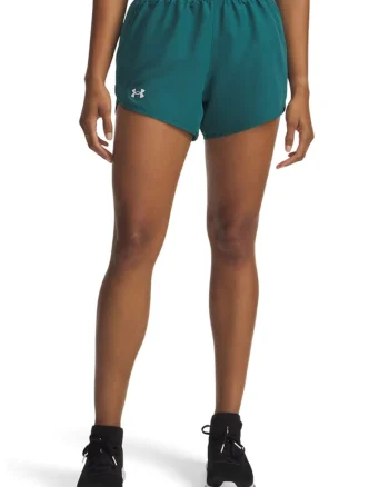 Pantaloni scurti pentru alergare Fly By 3'', Verde persan