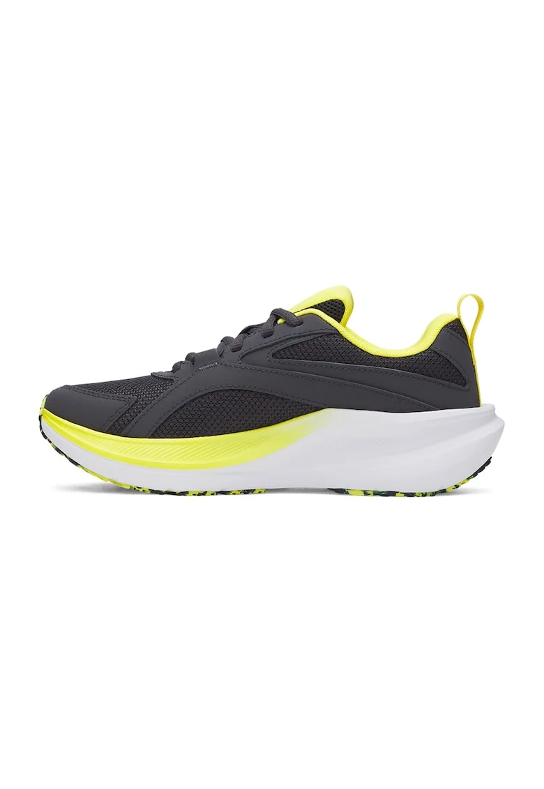 Pantofi sport Charged+ Assert 11 pentru alergare, Galben pai/Gri antracit