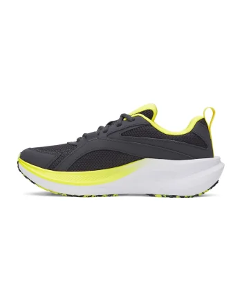 Pantofi sport Charged+ Assert 11 pentru alergare, Galben pai/Gri antracit