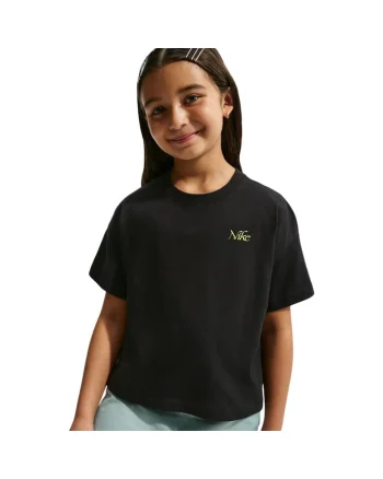 Tricou  K Boxy Flower 57142, Negru
