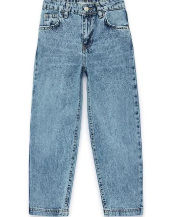 Blugi relaxed fit, Albastru deschis