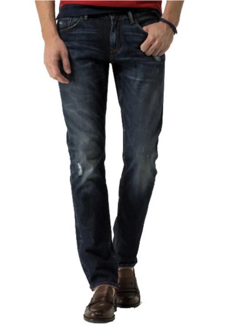 Blugi Blecker Billy din denim, croiala dreapta,