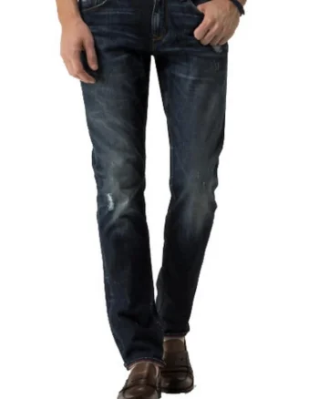 Blugi Blecker Billy din denim, croiala dreapta,