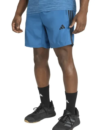 Pantaloni scurti cu buzunare cu fermoar pentru fitness Essentials, Albastru deschis