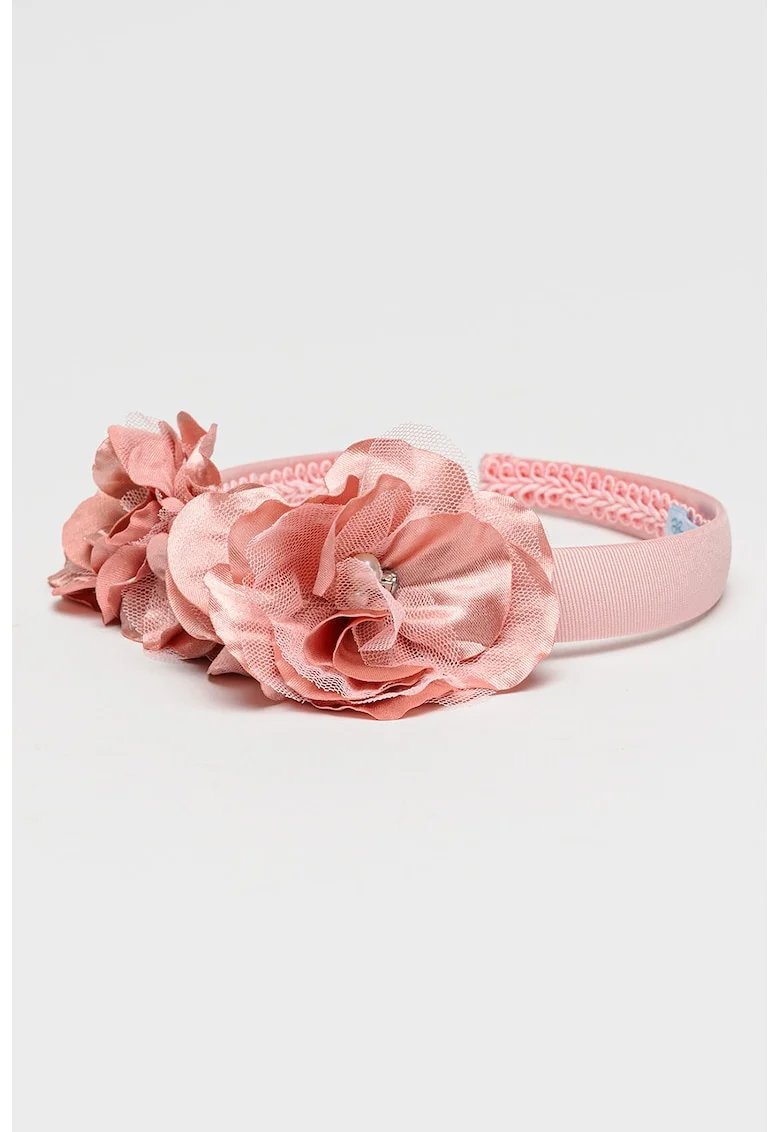 Bentita cu model floral, Roz deschis