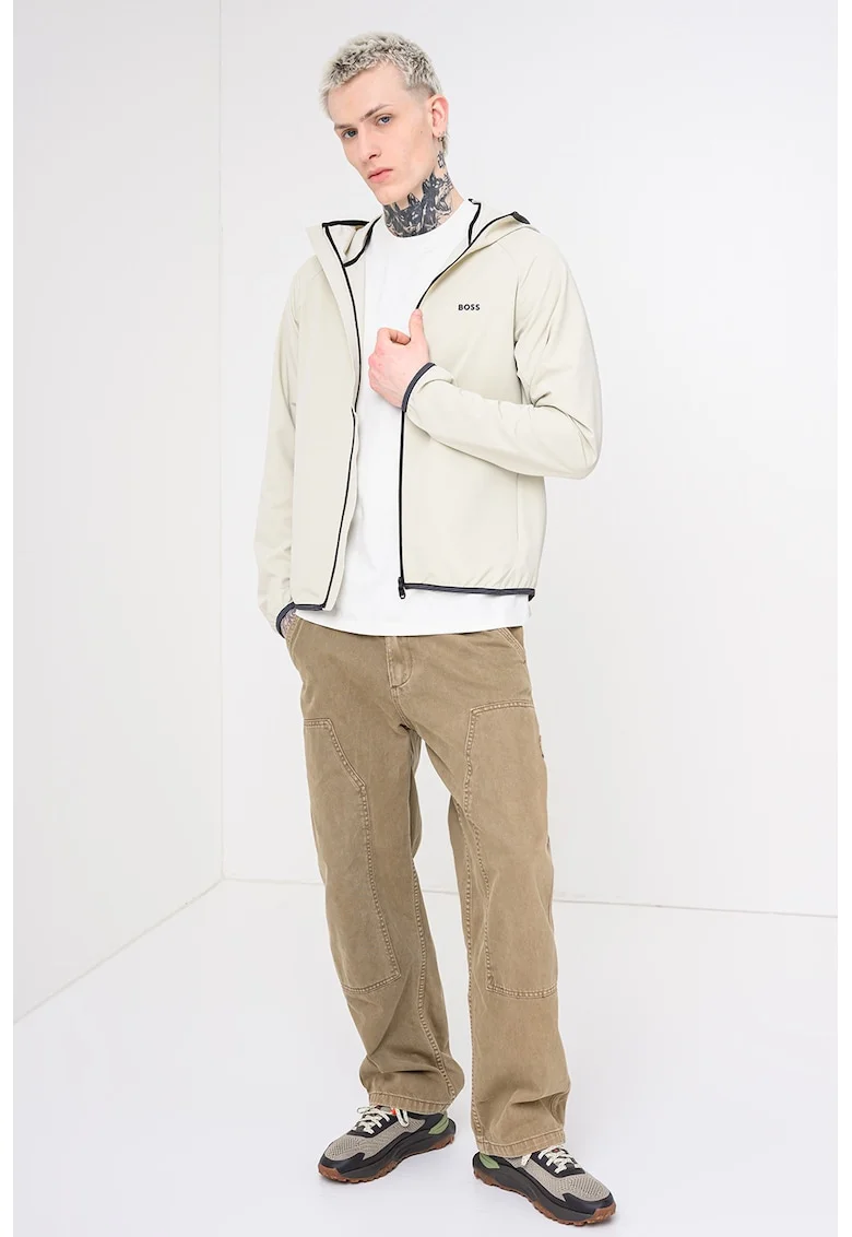 Jacheta slim fit rezistenta la apa Commuter, Bej