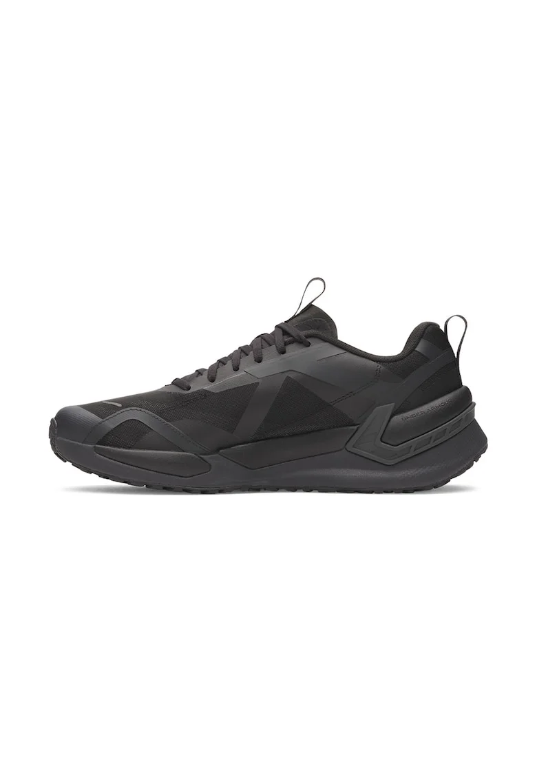 Pantofi sport din piele ecologica cu garnituri din material textil, pentru fitness Reign XT, Negru/Gri antracit