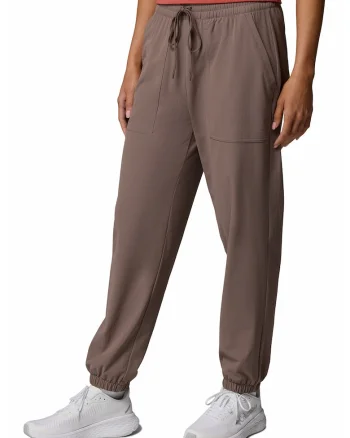 Pantaloni jogger pentru trekking Pinetown Canyon, Maro taupe deschis