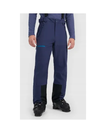 Pantaloni de schi barbati,  poliester, Bleumarin