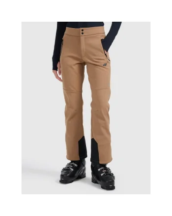 Pantaloni sport dama  schi, maro, poliester