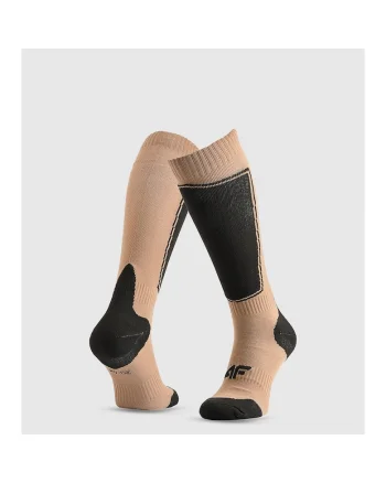 Sosete sport dama dwqfwq, Negru/Maro