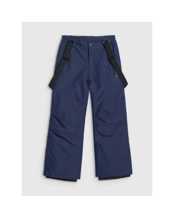 Pantaloni de ski  bleumarin, NeoDry 8000, impermeabili, pentru baieti, poliester