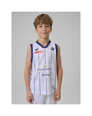 Maiou sport copii  alb