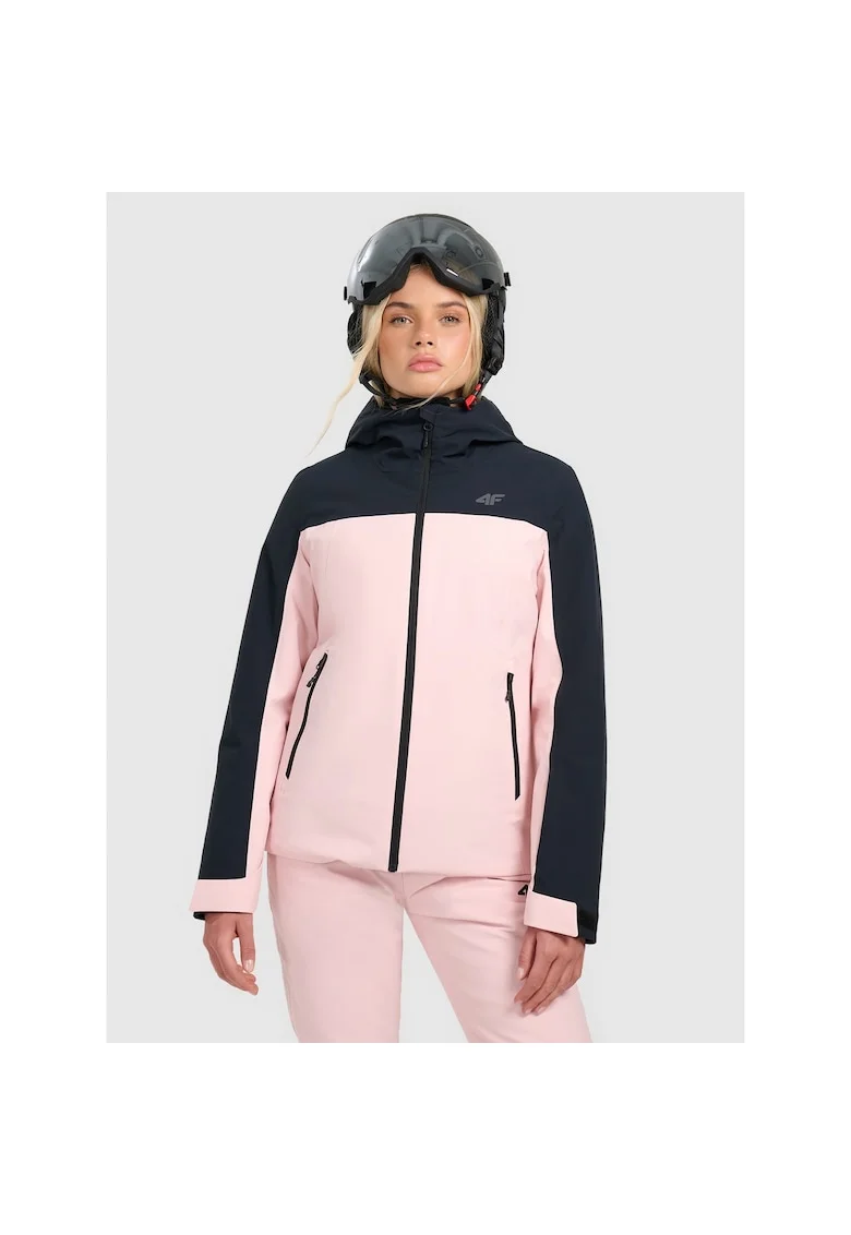 Geaca de schi  roz, Poliester, Roz