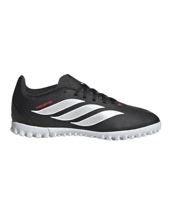 Pantofi pentru fotbal Predator Club, Rosu/Negru/Gri deschis