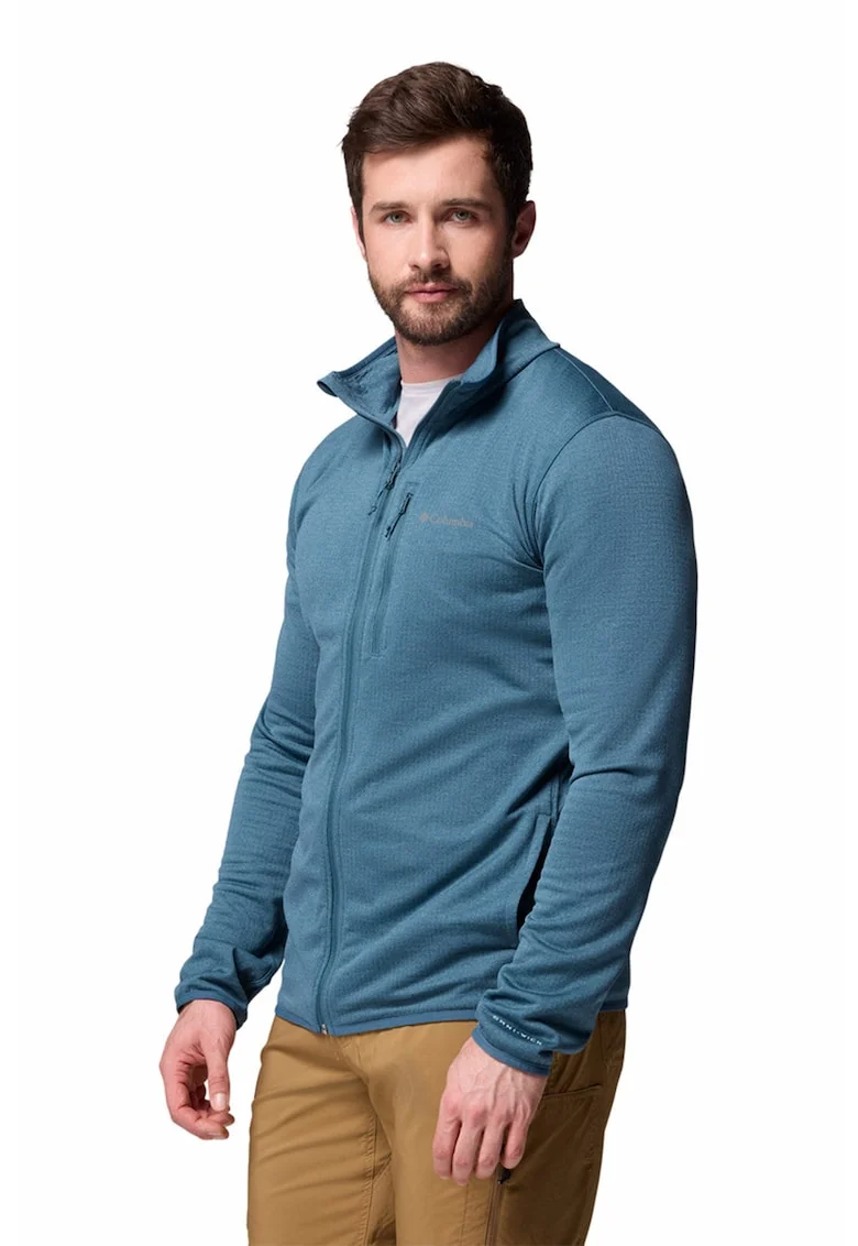 Bluza pentru drumetii Essential Hike, Albastru petrol
