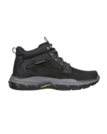 Ghete cu finisaj impermeabil pentru trekking Respected Boswell, Negru