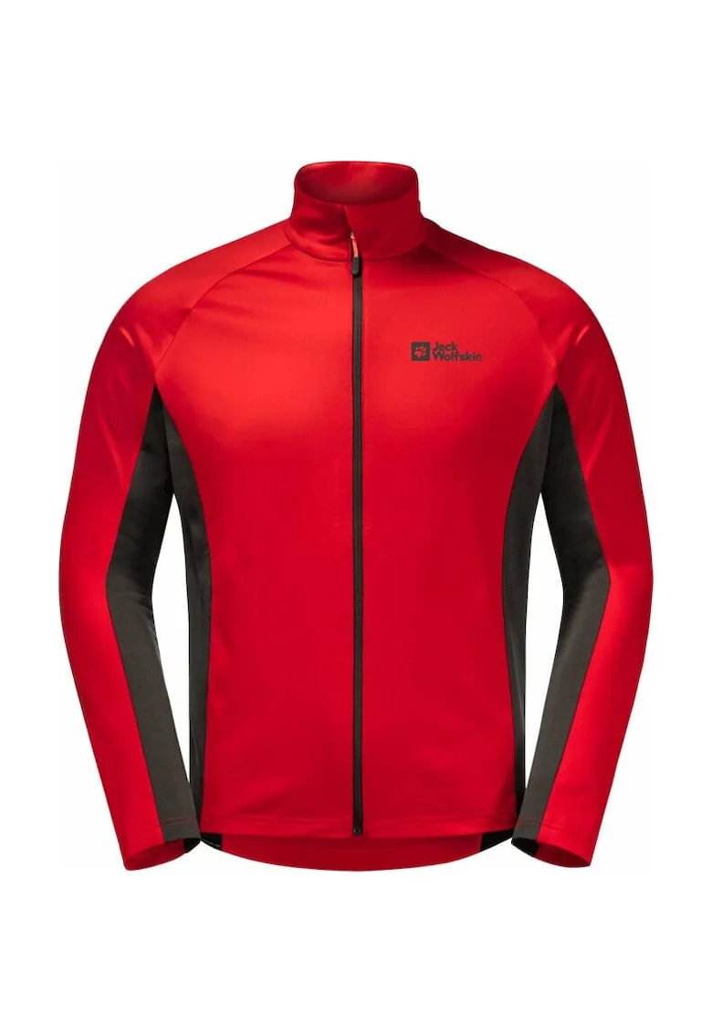 sport barbati,  Fleece, Rosu/Negru
