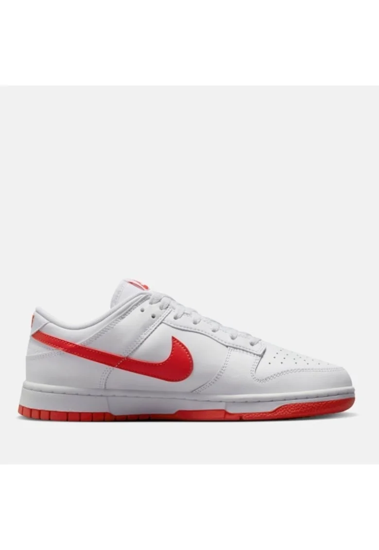 Pantofi sport Dunk Retro,  Cauciuc, Alb/Rosu