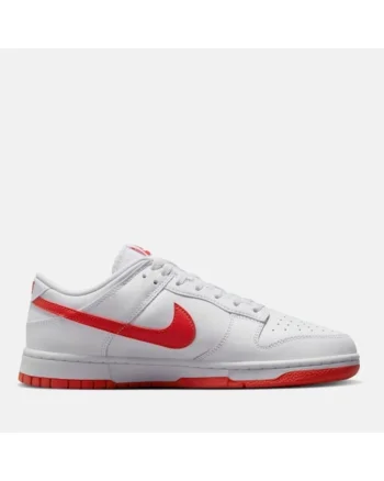 Pantofi sport Dunk Retro,  Cauciuc, Alb/Rosu