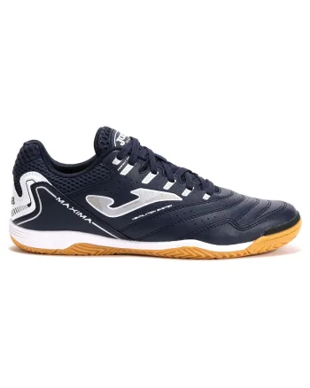 Pantofi sport barbati  Maxima 2503, albastru marin, sintetic, pentru sala, talpa exterioara fara urme