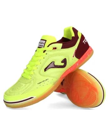 Pantofi sport barbati  Top Flex, piele, galben, talpa cauciuc