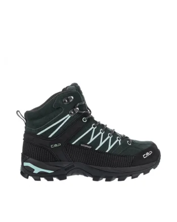 Ghete sport dama 3q1294601fu,  Verde, Piele intoarsa