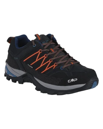 Semipantofi trekking  Rigel Low, negru, sintetic, pentru barbati
