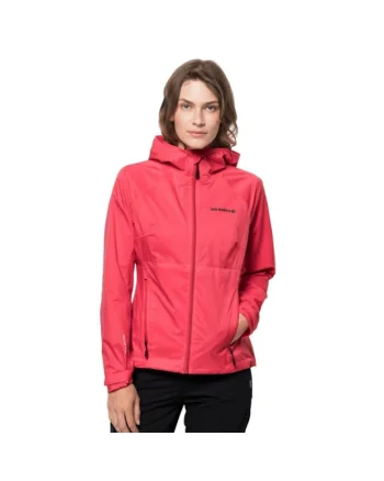 Jacheta sport dama,  Tasman, poliester, rosu,