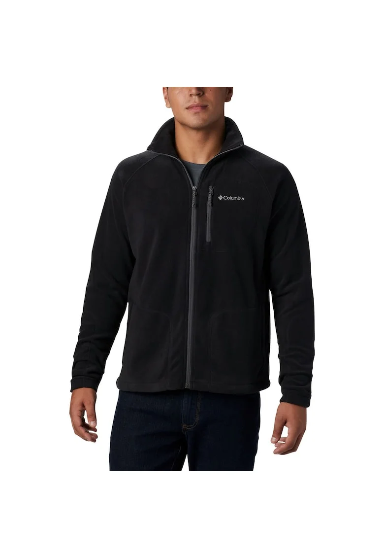 Bluza sport,  Fast Trek II Full Zip Fleece, Negru