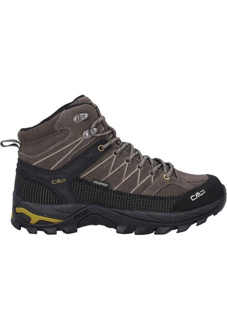 Ghete de alpinism pentru barbati,  Rigel Mid Wp Frango, Negru/Maro
