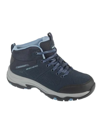 Pantofi sport dama,  Trego, trekking, sintetic, bleumarin
