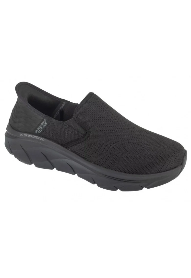 Pantofi sport barbati,  D'Lux Walker 2.0, negru, material plasa aerisita
