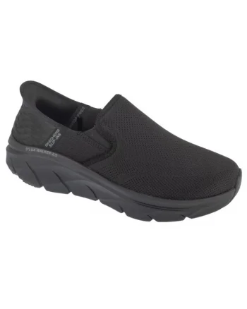 Pantofi sport barbati,  D'Lux Walker 2.0, negru, material plasa aerisita