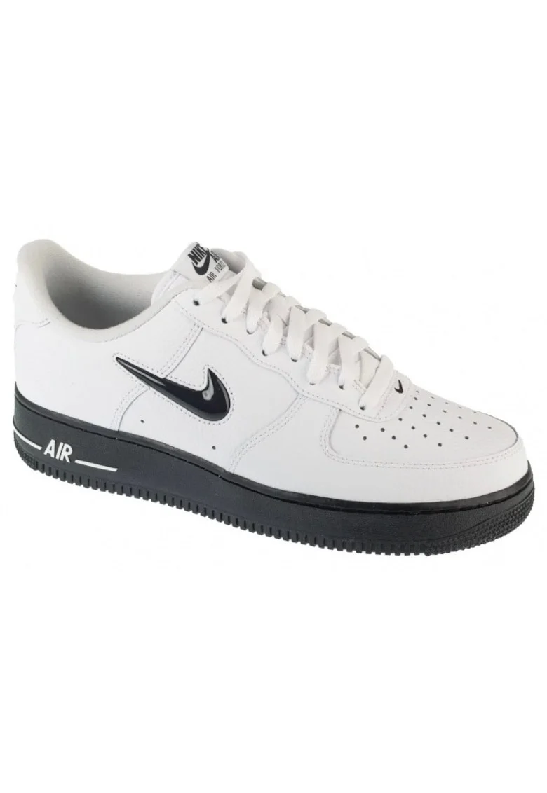 Pantofi sport barbati HQ3826-100,  Piele naturala, Alb