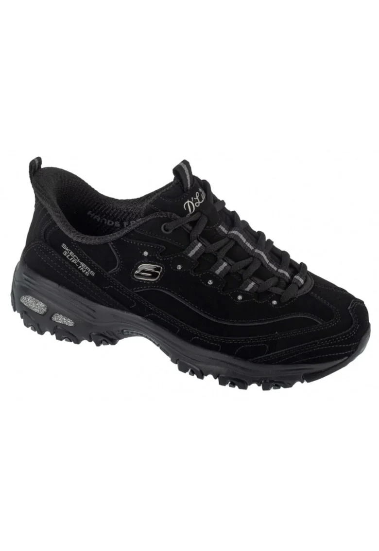Pantofi sport dama,  D'Lites Classic Remix, piele naturala, negru, Negru