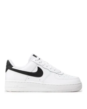 Adidasi barbati  Air Force 1 '07, piele, alb/negru