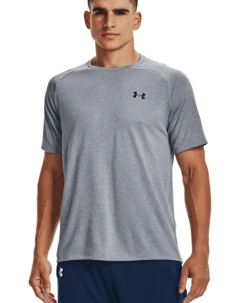 Tricou lejer pentru antrenament Tech™ 2.0, Gri melange