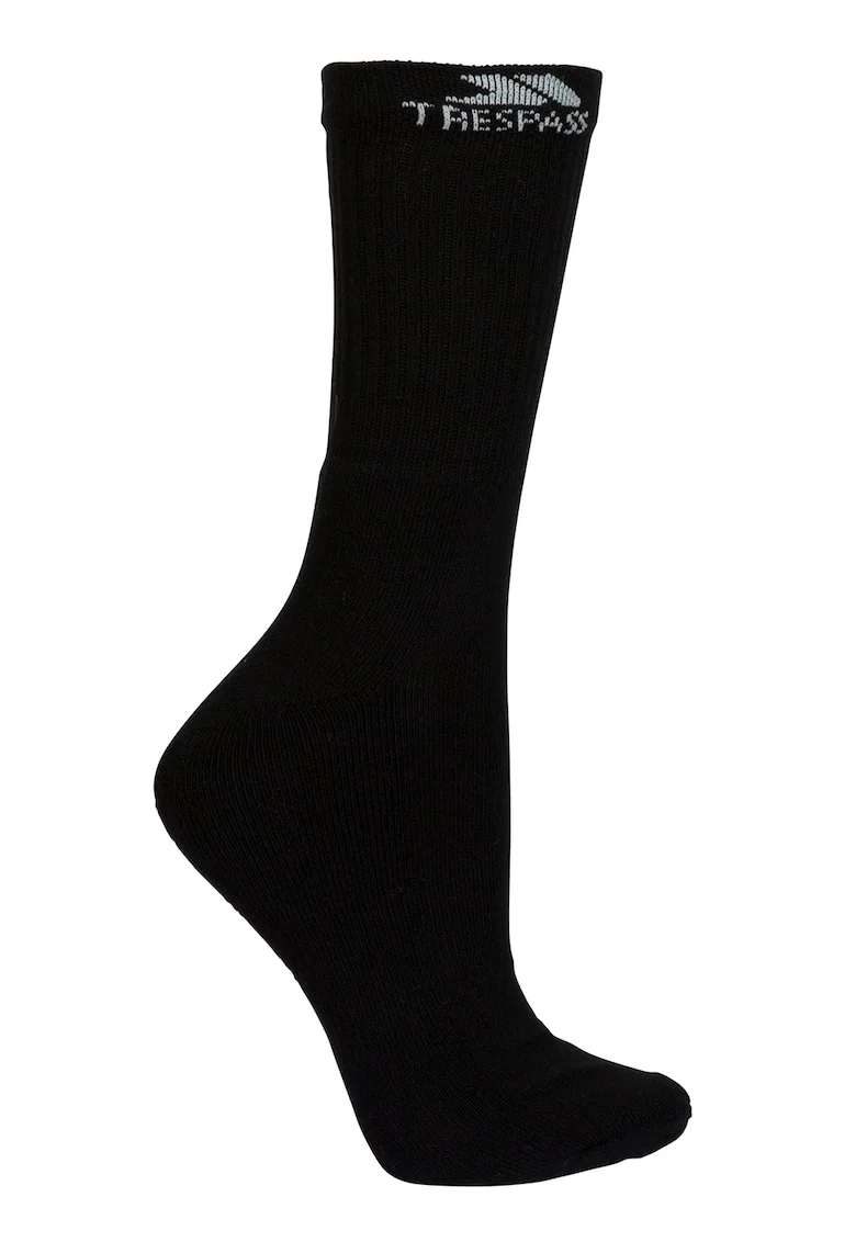 Set de sosete unisex pentru drumetii Jackbarrow - 3 perechi, Negru/Gri cenusiu/Gri inchis