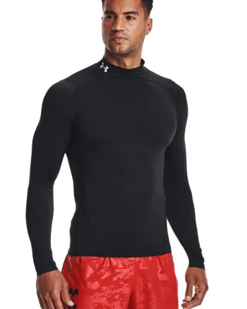 Bluza de compresie pentru fitness, Negru
