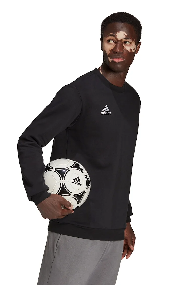 Bluza de trening pentru fotbal Entrada 22, Negru