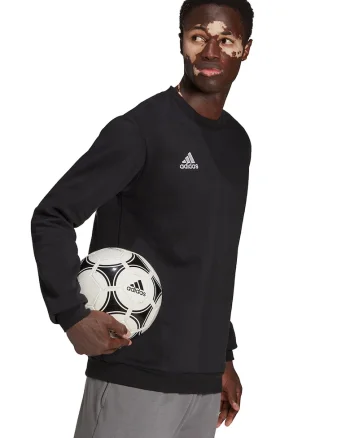 Bluza de trening pentru fotbal Entrada 22, Negru