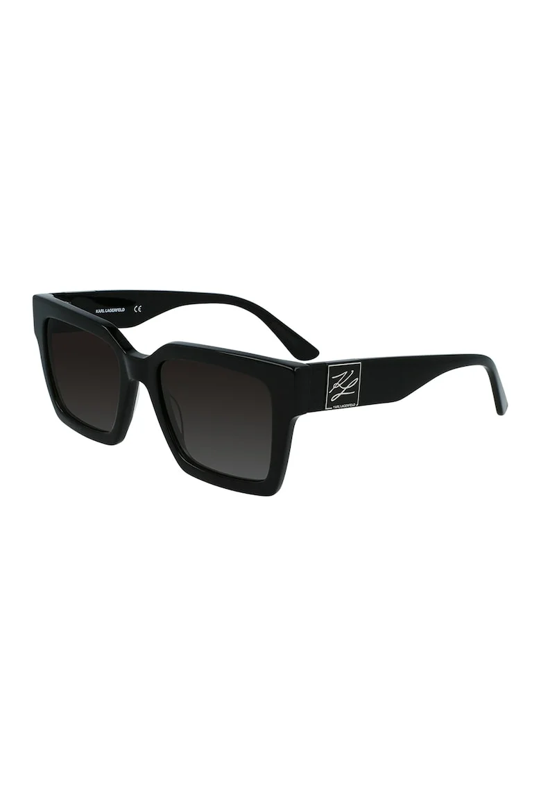 Ochelari de soare cu lentile in degrade, Negru