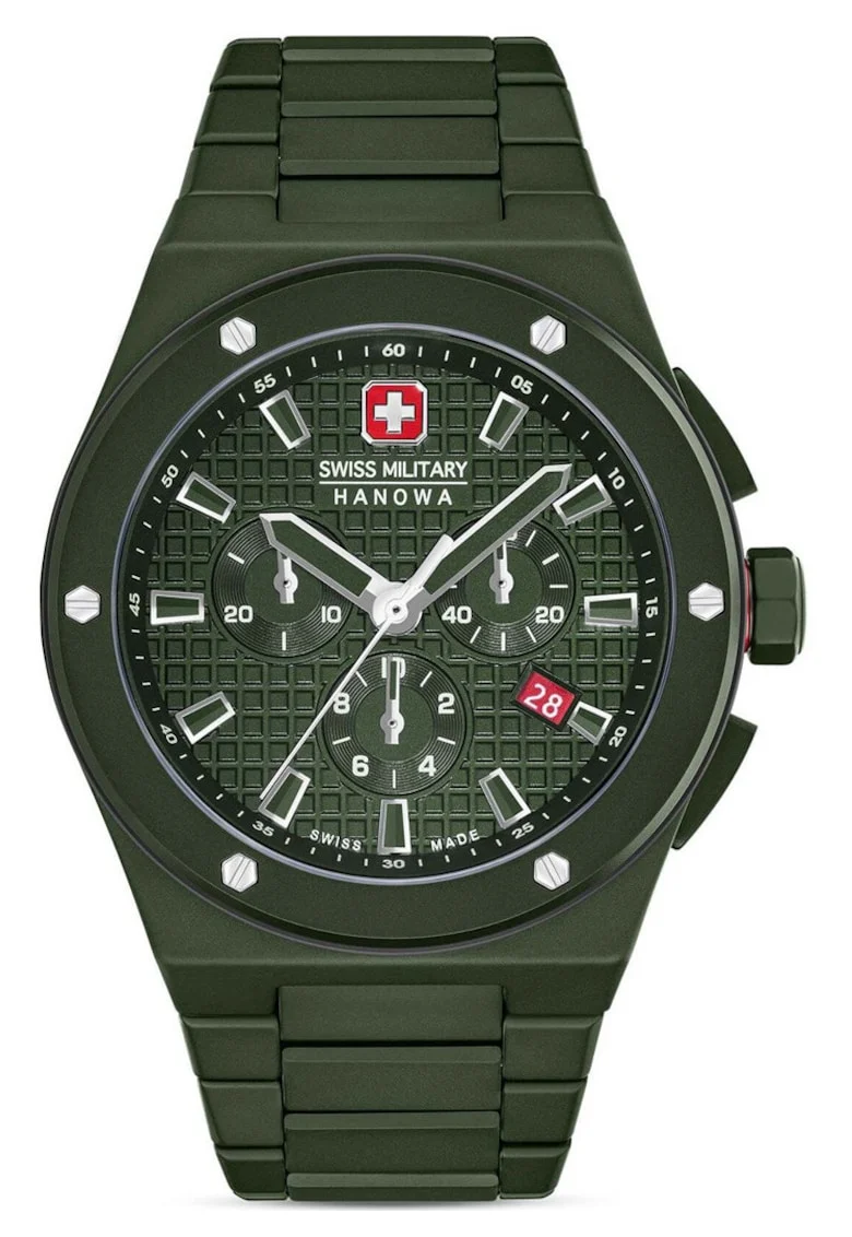 Ceas  Sidewinder Ceramic, Verde